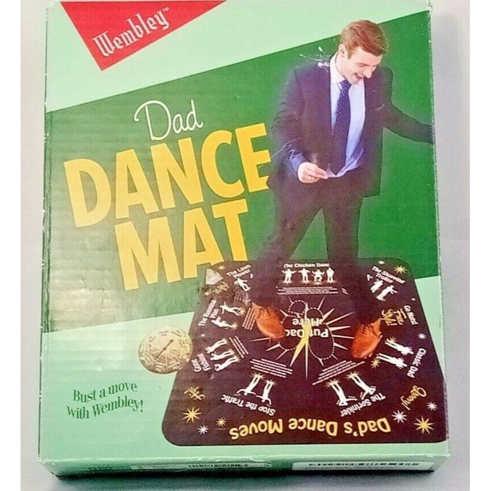 Dad Dance Mat Wembley Bust A Move Be the Hip Cool Parent that Make People Talk